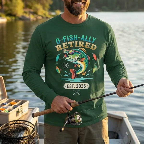 O Fish Ally Retired 2026 Fishing Sweater