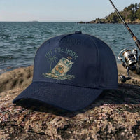 Off The Hook Retro Fishing Embroidered Cap