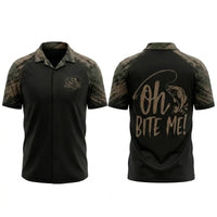 Oh Bite Me Personalized Fishing Apparel