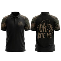Oh Bite Me Personalized Fishing Apparel