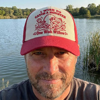 One Wish Willow I Wish To Catch A Monster Embroidered Fishing Cap
