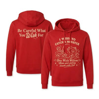 One Wish Willow I Wish To Catch A Monster Fishing Hoodie