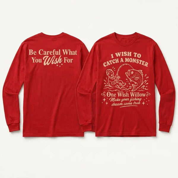One Wish Willow I Wish To Catch A Monster Fishing Sweater 2026