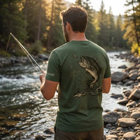 Personalized Bass Fishing T-Shirt
