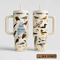 Personalized Birds of Acadia National Park Tumbler