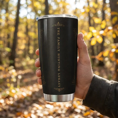 Personalized Family Hunting Legacy 20oz Skinny Tumbler