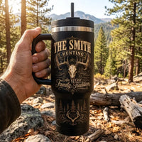 Personalized Family Hunting Legacy 40oz Handled Tumbler
