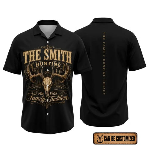 Personalized Family Hunting Legacy Hawaiian Shirt