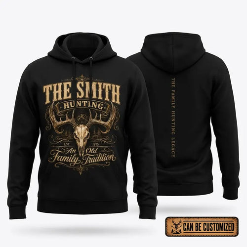 Personalized Family Hunting Legacy Hoodie
