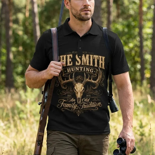 Personalized Family Hunting Legacy Polo Shirt