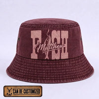 Personalized Fish Matthew Fishing Bucket Hat