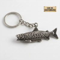 Personalized Fishing Acrylic Keychain