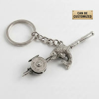 Personalized Fishing Acrylic Keychain