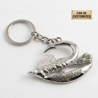 Personalized Fishing Acrylic Keychain