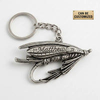 Personalized Fishing Acrylic Keychain