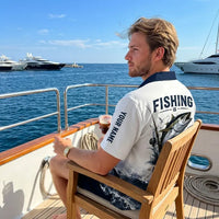 Personalized Fishing Is My Therapy Fishing Hawaiian Shirt