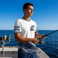 Personalized Fishing Is My Therapy Fishing T-Shirt