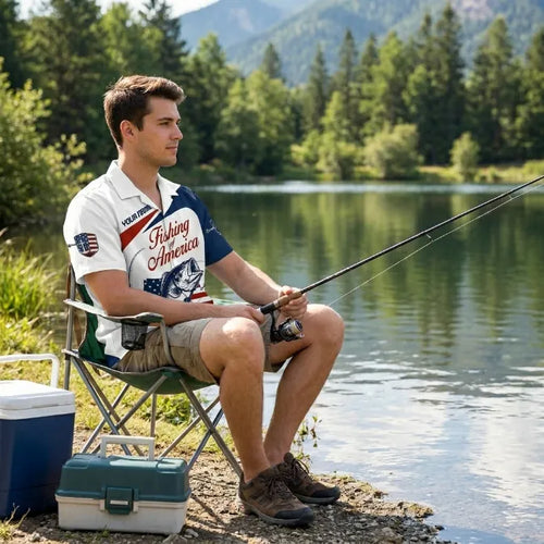 Personalized Fishing Of America Hawaiian Shirt