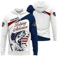 Personalized Fishing Of America Hoodie