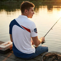 Personalized Fishing Of America Polo Shirt