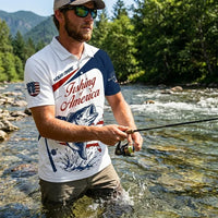 Personalized Fishing Of America Polo Shirt