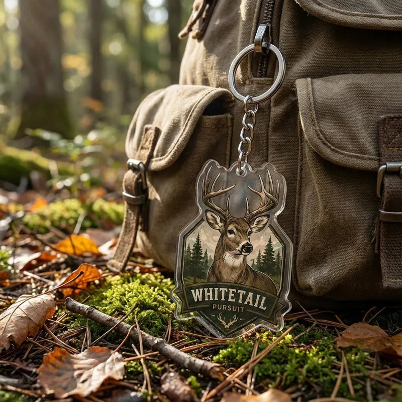 Personalized Hunt Season Icons Acrylic Keychain 2026