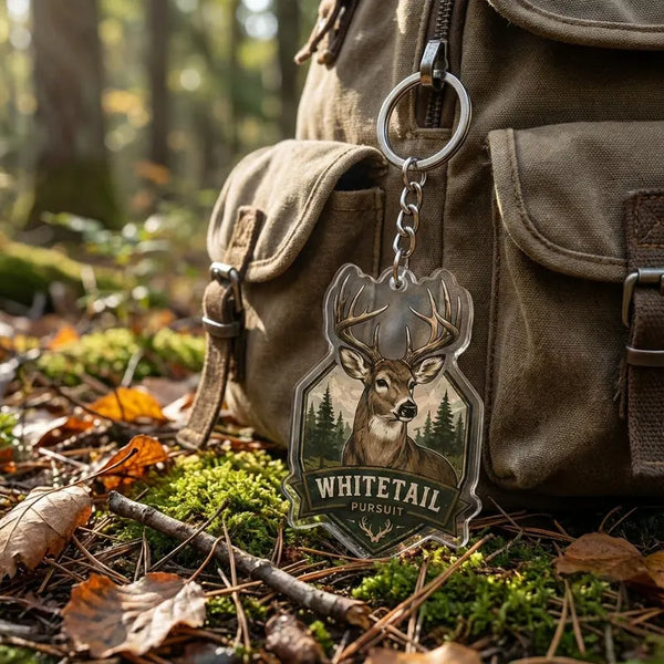Personalized Hunt Season Icons Acrylic Keychain 2026