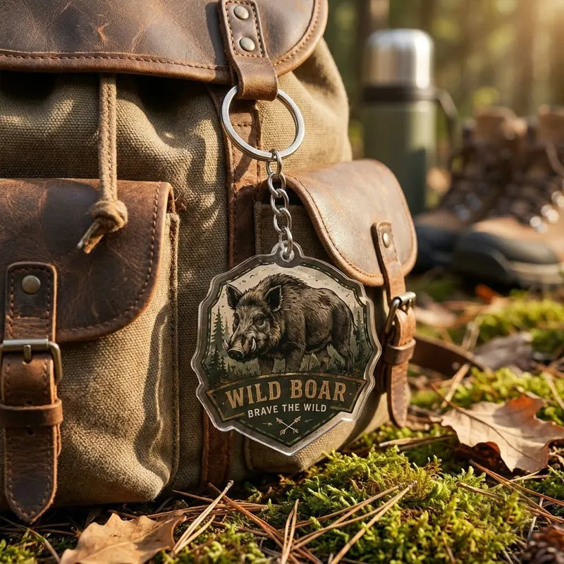 Personalized Hunt Season Icons Acrylic Keychain 2026