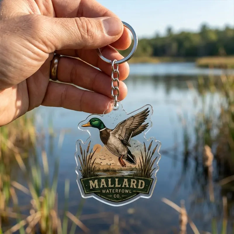 Personalized Hunt Season Icons Acrylic Keychain 2026