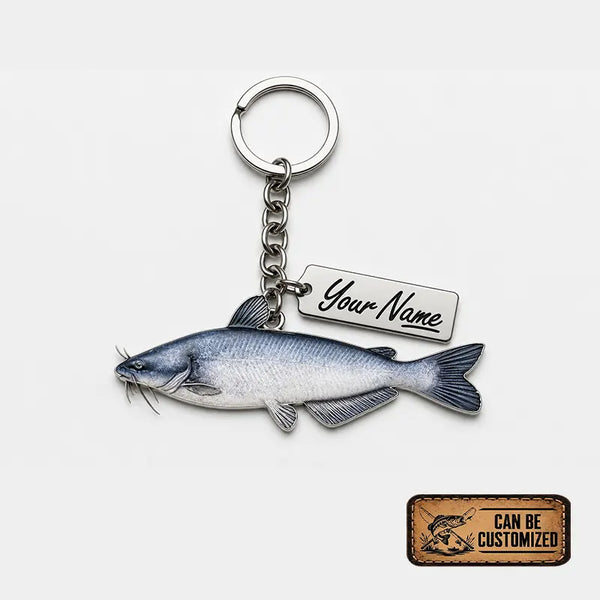 Personalized Hyper-Realistic Freshwater Fish Acrylic Keychain 2026