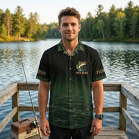 Personalized I'd Rather Be Fishing Hawaiian Shirt