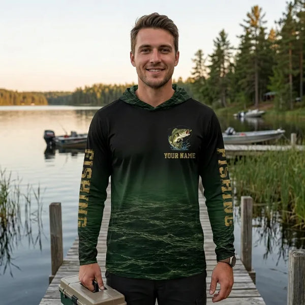 Personalized I'd Rather Be Fishing Hoodie