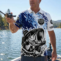 Personalized Keep Calm And Go Fishing Bass Fish Hawaiian Shirt