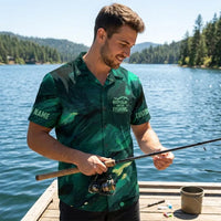 Personalized Keep Calm And Go Fishing Hawaiian Shirt