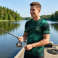 Personalized Keep Calm And Go Fishing T-Shirt