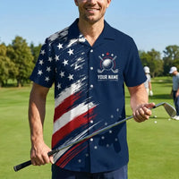 Personalized My Drinking Team Has A Golfing Problem Hawaiian Shirt