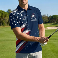 Personalized My Drinking Team Has A Golfing Problem Polo Shirt