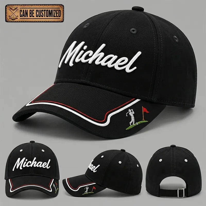 Personalized The Perfect Swing Embroidered Cap 2026