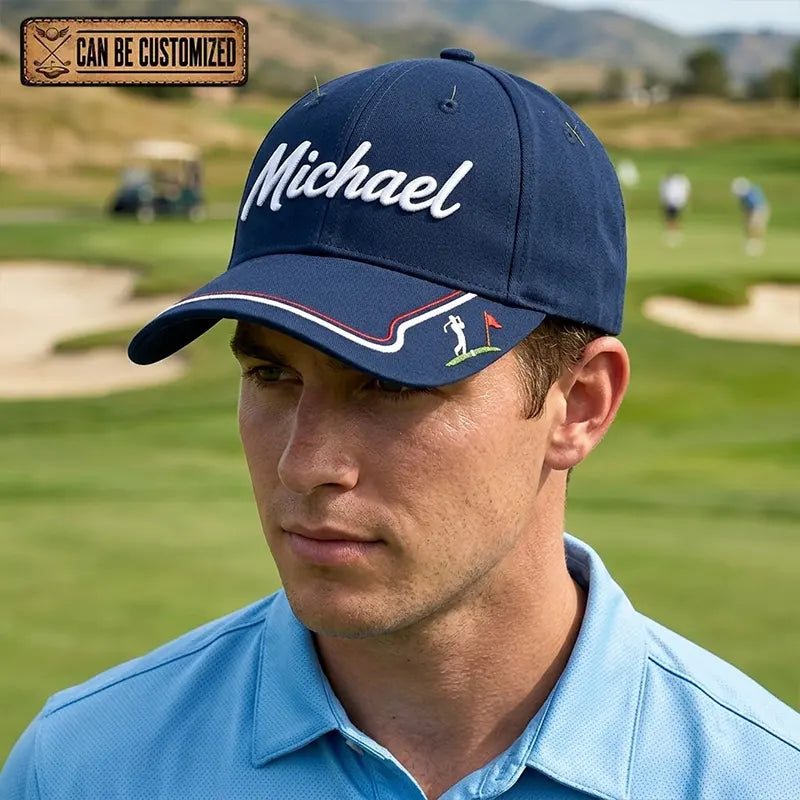Personalized The Perfect Swing Embroidered Cap 2026
