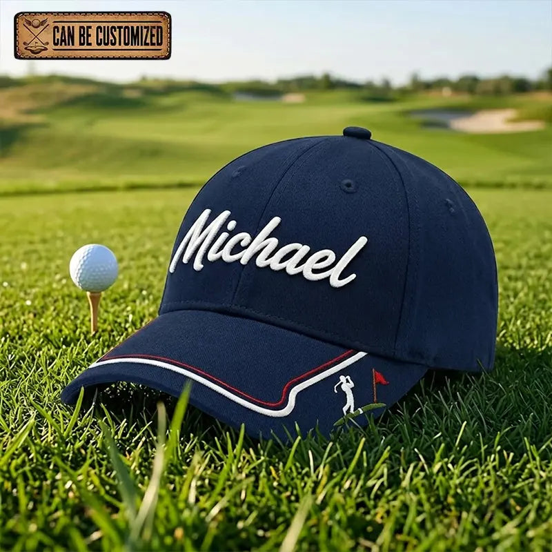 Personalized The Perfect Swing Embroidered Cap 2026