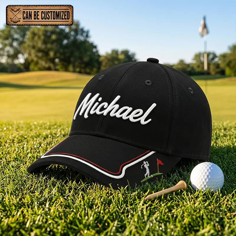 Personalized The Perfect Swing Embroidered Cap 2026