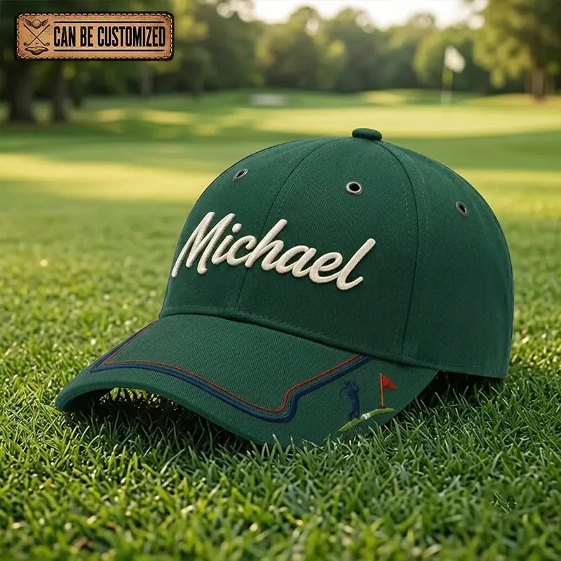 Personalized The Perfect Swing Embroidered Cap 2026