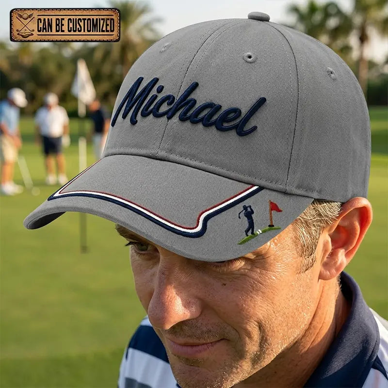 Personalized The Perfect Swing Embroidered Cap 2026
