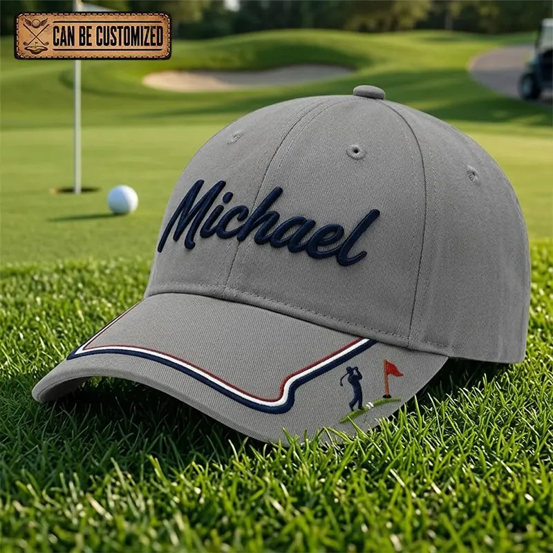 Personalized The Perfect Swing Embroidered Cap 2026