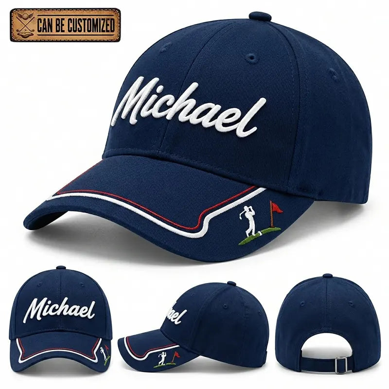 Personalized The Perfect Swing Embroidered Cap 2026