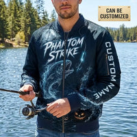 Phantom Strike Midnight Bite Halloween Bomber Jacket