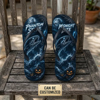 Phantom Strike Midnight Bite Halloween Flip Flops