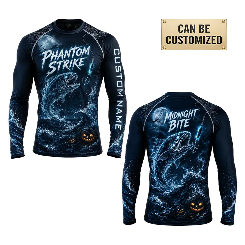Phantom Strike Midnight Bite Halloween Long Sleeve Shirt