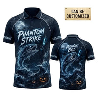 Phantom Strike Midnight Bite Halloween Polo Shirt