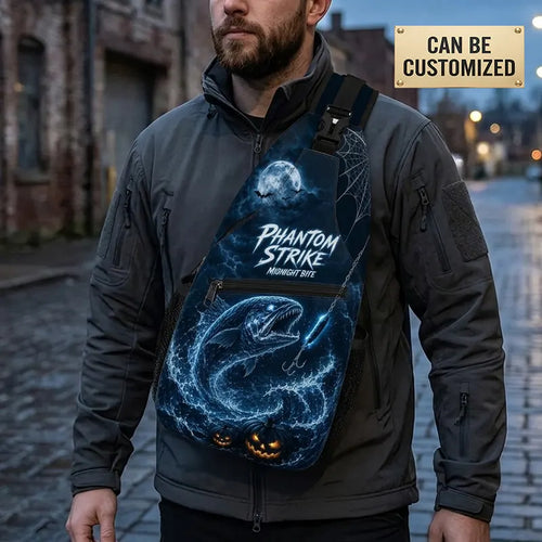 Phantom Strike Midnight Bite Halloween Sling Bag